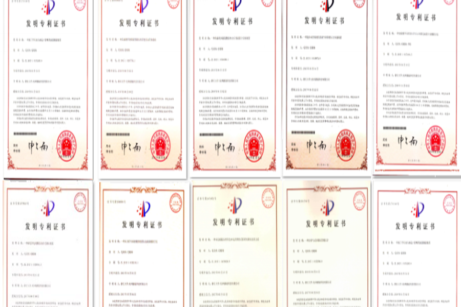 杭州大奖国际18dj18毛根海团队已取得流体力学实验仪器（装置）有关发明专利15项